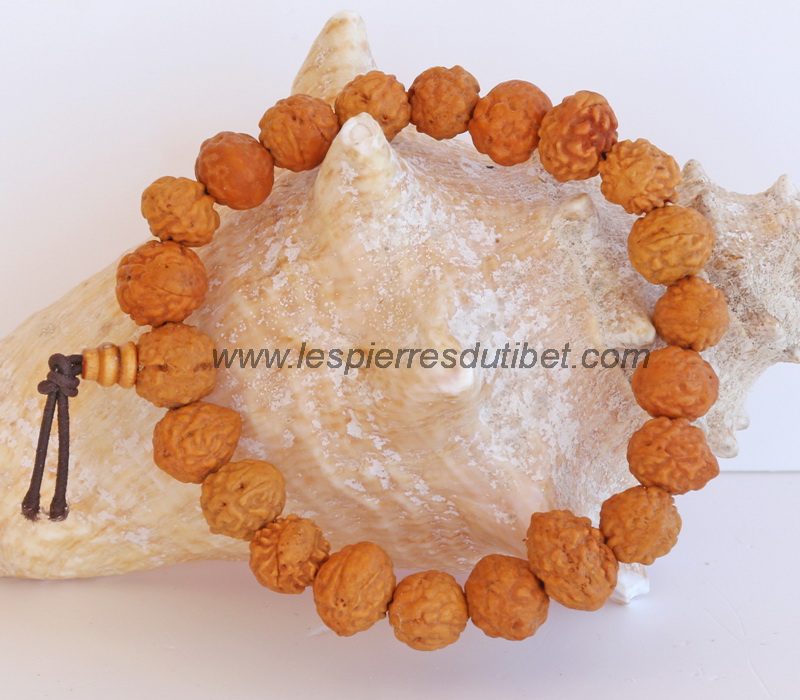 Bracelet Mala tibétain graines de Bodhi