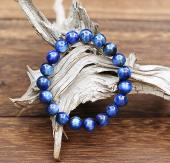 Bracelet Cyanite bleue Naturelle 10MM
