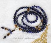Mala tibétain Lapis lazuli 108 perles