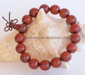 Bracelet Mala tibétain bois de santal rouge