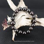 Bracelet Mala tibétain bois de santal noir
