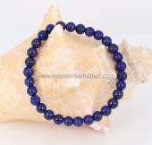 Bracelet Lapis lazuli Naturel perles 6mm