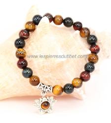 Bracelet tibétain pierre de protection