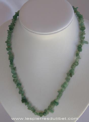 Jade collier de longueur 45cm