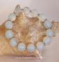 Bracelet pierre opale en élastique
